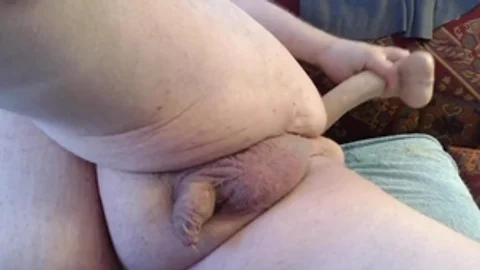 dirty chubby Sissy plows ass And Cums