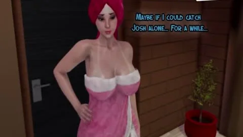 Two ladyboy bonks Two concupiscent man In booty And throat - 3D Futa