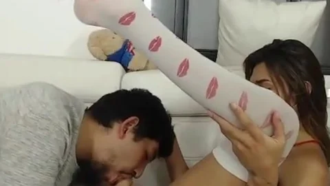skinny latin chick ladyman And Her Boyfriend Mutual suck Then dril On web camera