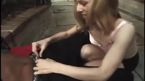 Outdoor fuck With A teen ladyman babe