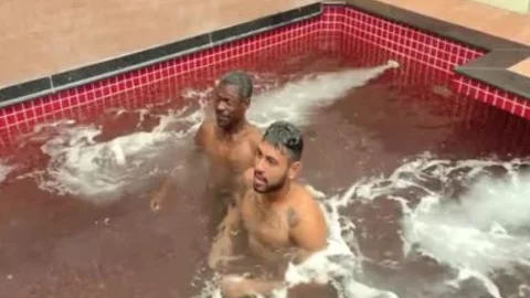 Tbabe Drika Lima Invites Two men To Stuff Her Holes And Climax jointly